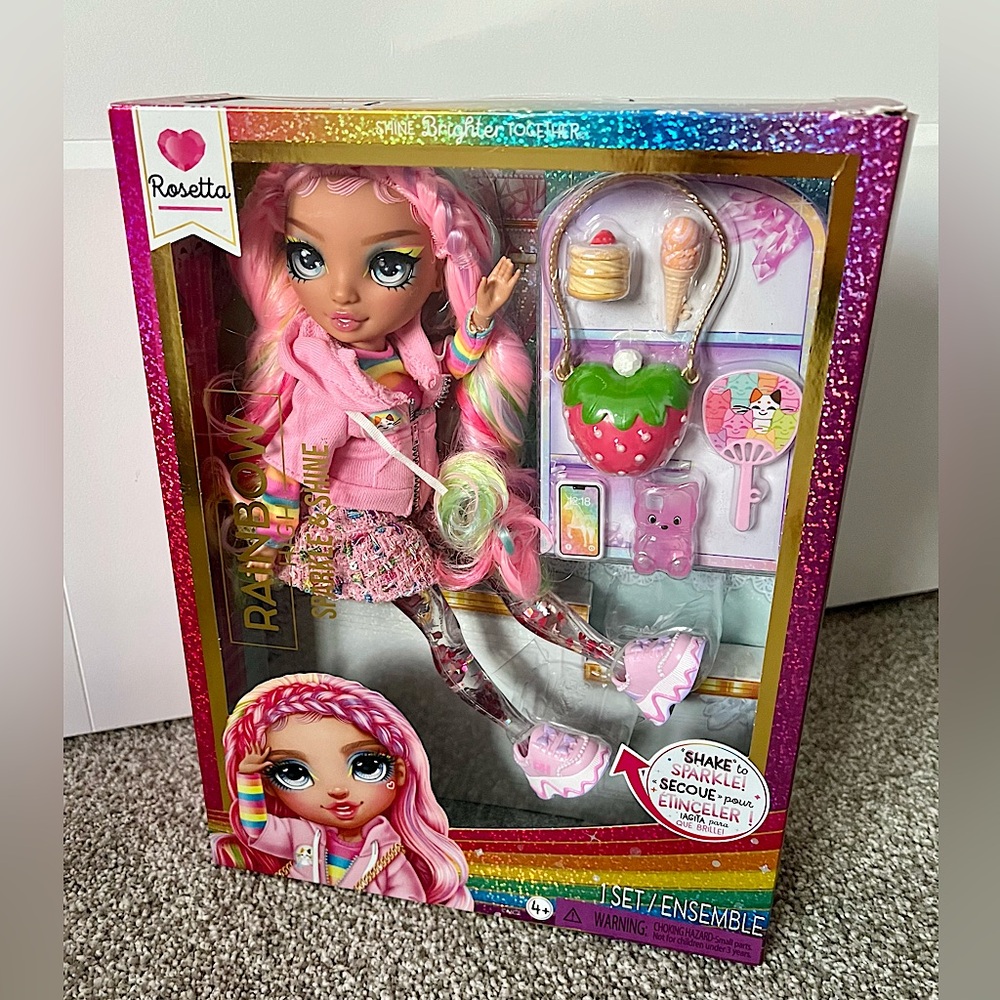 Rainbow High Sparkle and Shine Rosetta doll